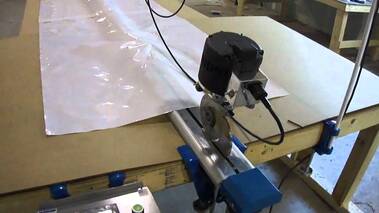 Automatic and Manual Track End Cutters - Sewn Products Equipment Co. - Sewn  Products