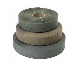 military grade webbing, Houseables Nylon Strapping, Webbing Material,Heavy Climbing Flat Strap, UV Resistant Fabric, Web for Bags, Backpacks, Belts, Harnesses, Slings, Collars, Tow Ropes 0007